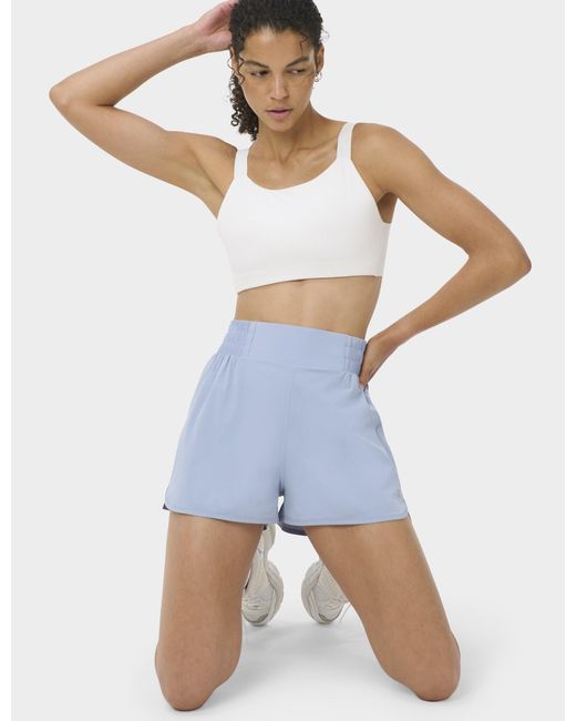 Sweaty Betty Blue Women's Running Shell Shorts