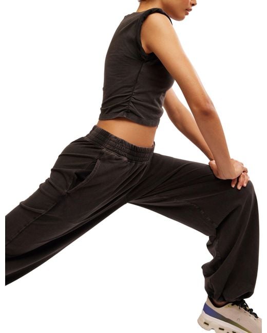 Fp Movement Black Women's Hot Shot Crossover Set