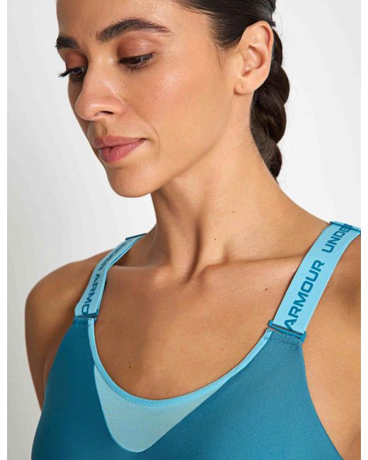 Under Armour Blue Women's Infinity 2.0 High Support Sports Bra