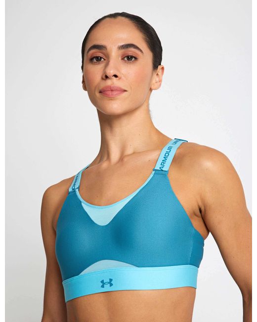Under Armour Blue Women's Infinity 2.0 High Support Sports Bra