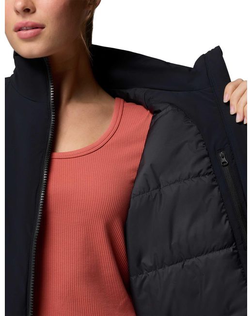 Columbia Blue Women's Amazestretch Insulated Bomber