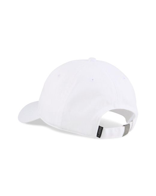 PUMA White Women's Premium Essentials Classic Baseball Cap