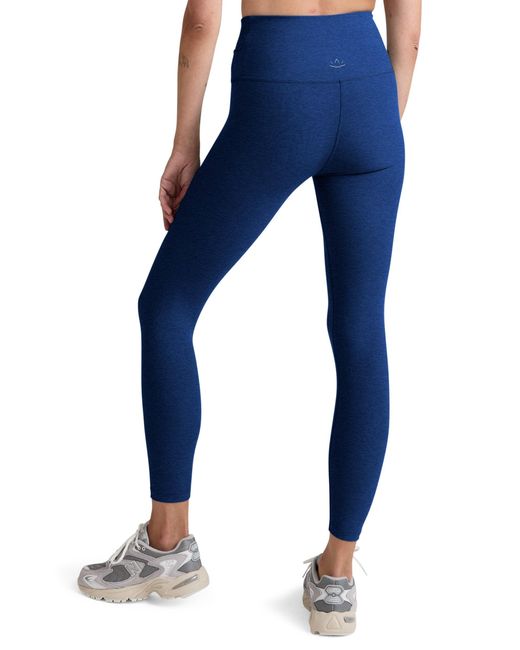 Beyond Yoga Blue Women's Spacedye At Your Leisure High Waisted Midi legging