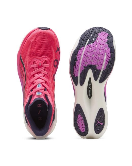 PUMA Pink X Hyrox Women's Deviate Nitro 4 Running Shoes