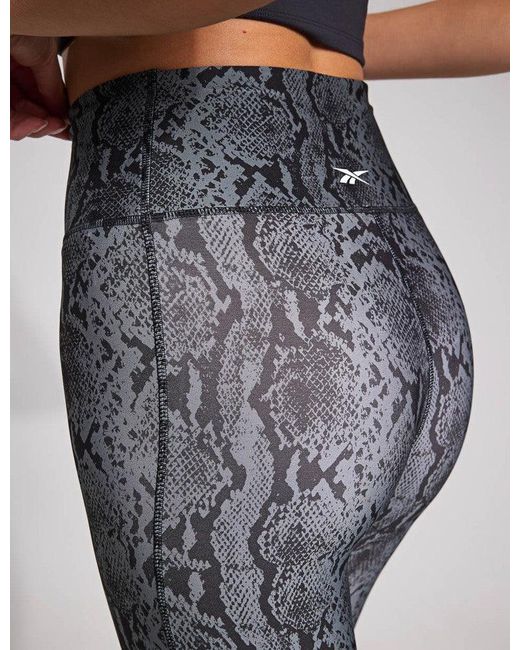 Reebok Blue Women's Id Train leggings