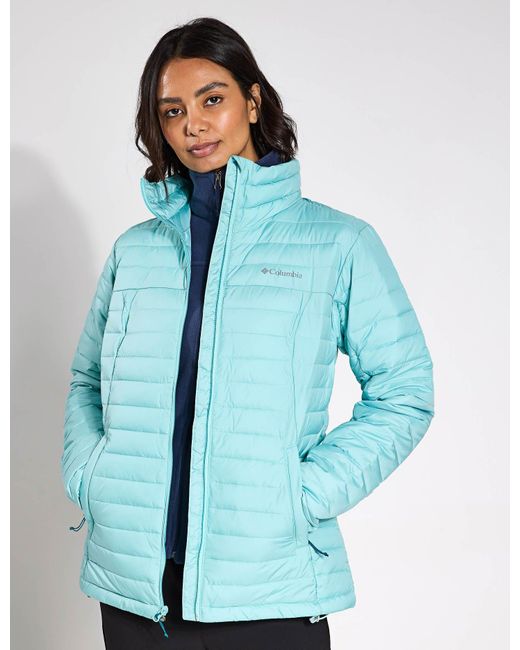 Columbia Blue Women's Silver Falls Ii Packable Insulated Jacket