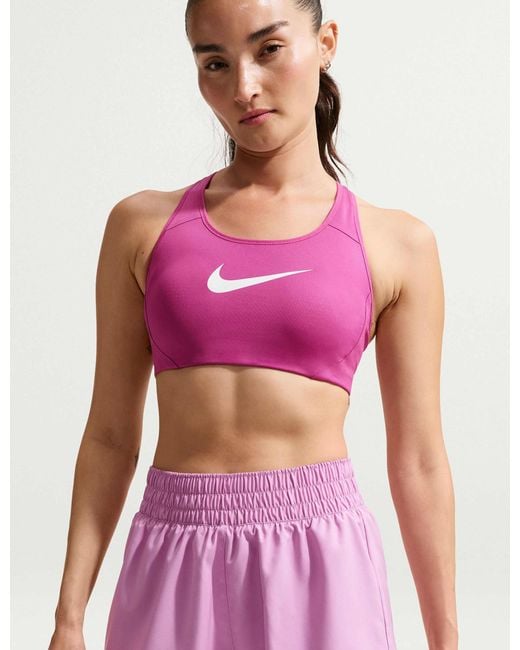Nike Purple Women's One Dri-fit 2-in-1 Shorts