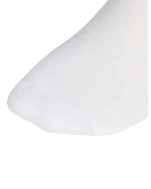 Adidas White Women's Leo Graphic Socks 3 Pair Pack
