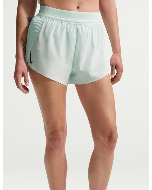 Nike Blue Women's Aeroswift Dri-fit Adv 3" Running Shorts