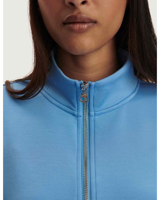 Varley Blue Women's Ritchie Short Sleeve Sweat