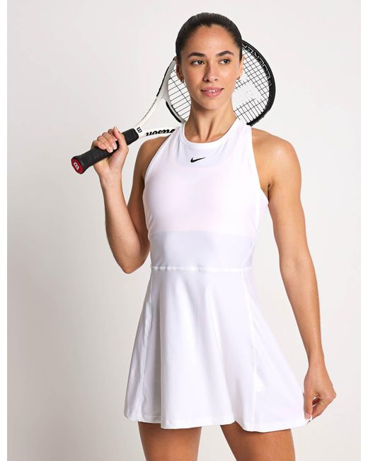 Nike White Women's Victory Dri-fit Tennis Dress