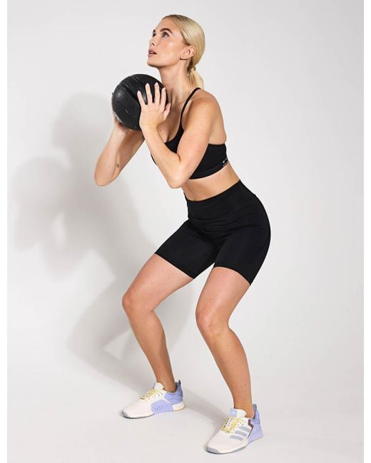 Adidas Black Women's All Me Essentials 7-inch Short leggings