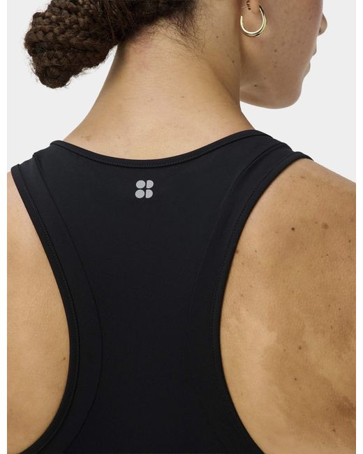 Sweaty Betty Black Women's Runner's High Three Pocket Tank