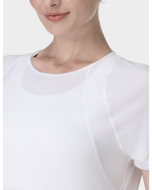 Sweaty Betty White Women's Breathe Easy Mesh T-shirt