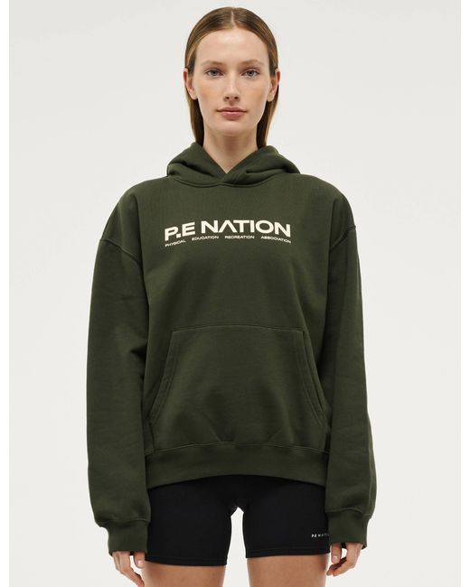 P.E Nation Women s Comeback Hoodie in Green Lyst UK