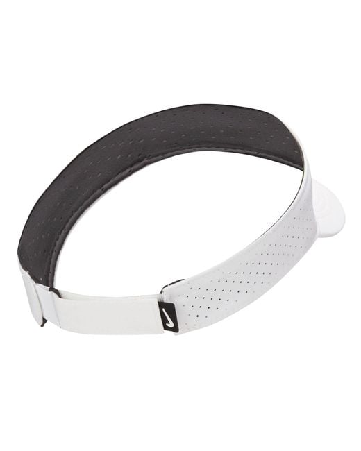Nike White Women's Tennis Visor/anthracite/black