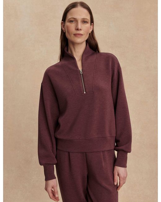 Varley Purple Women's Davidson Sweat