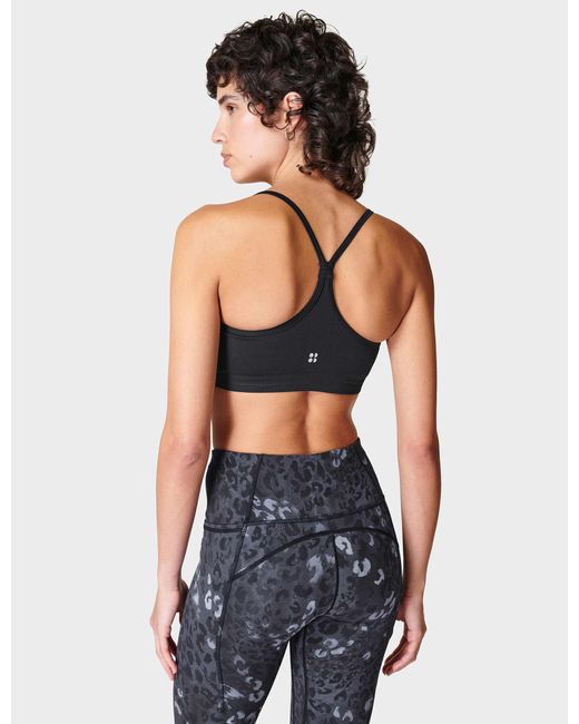 Sweaty Betty Blue Women's Spirit Restored Light Support Sports Bra