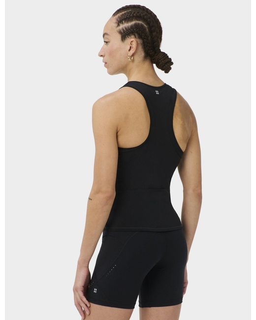Sweaty Betty Black Women's Runner's High Three Pocket Tank