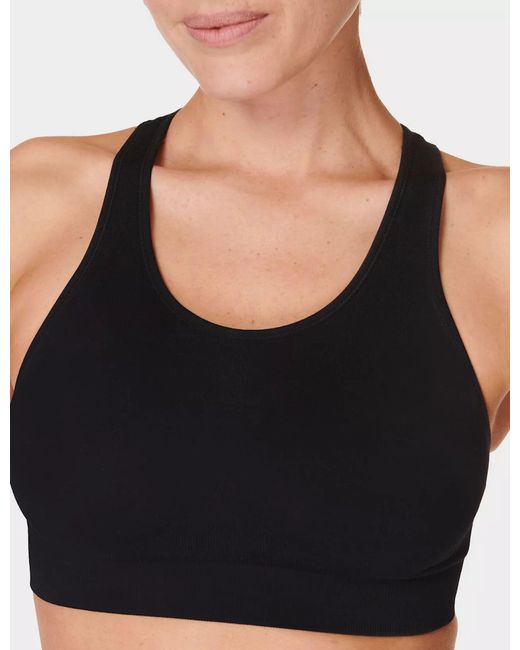 Sweaty Betty Black Women's Stamina Seamless Sports Bra