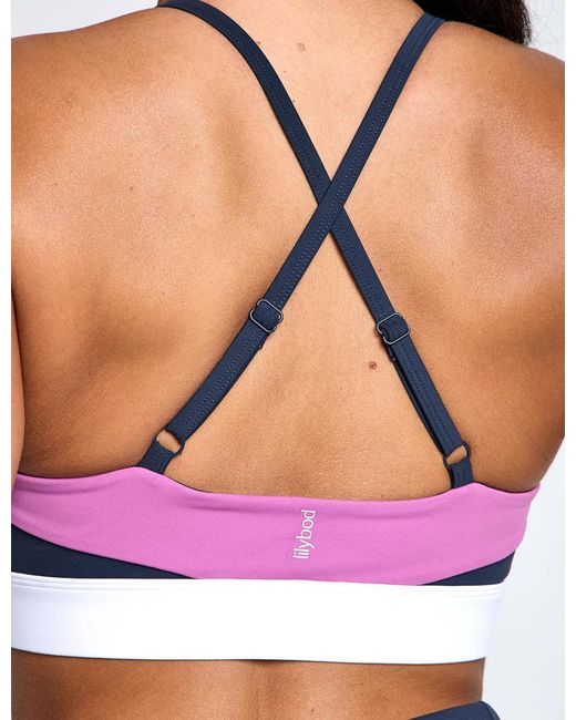 Lilybod Blue Women's No Limits Sports Bra