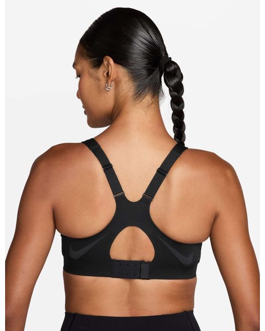 Nike Black Women's Rival High Support Sports Bra
