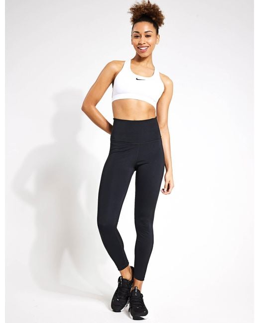 Nike Brown Swoosh Medium-Support Padded Sports Bra