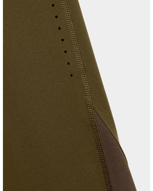 GOODMOVE Green Women's Go Train Waist Sculpt Mesh leggings