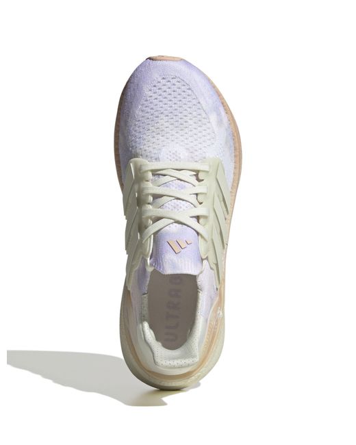 Adidas White Women's Ultraboost 5 Tie-dye Shoes