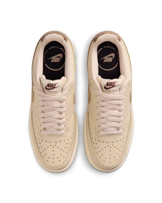 Nike Natural Women's Court Vision Low Premium Shoes