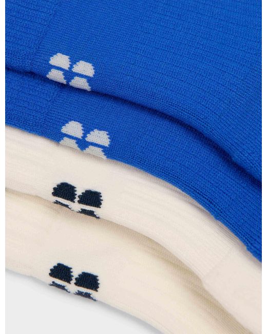 Sweaty Betty Blue Women's Crew Running Socks 2 Pack