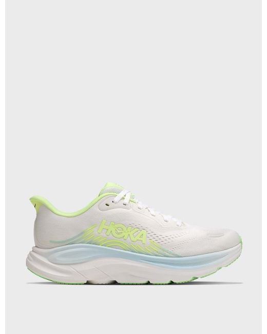 Hoka One One White Women's Clifton 11 Wide