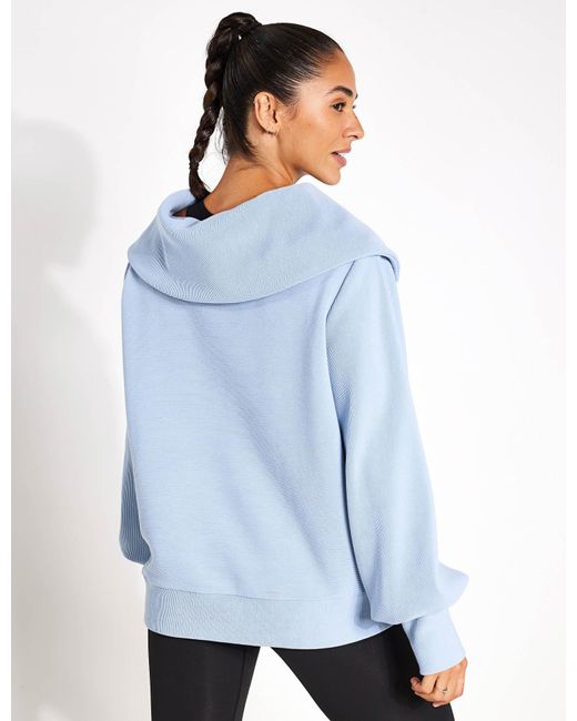 Varley Blue Vine Half-zip Pullover