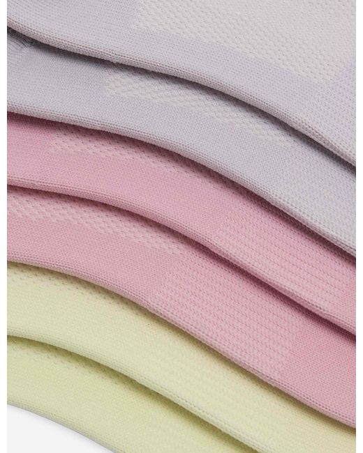 Sweaty Betty Pink Women's Lightweight Trainer Socks 3 Pack