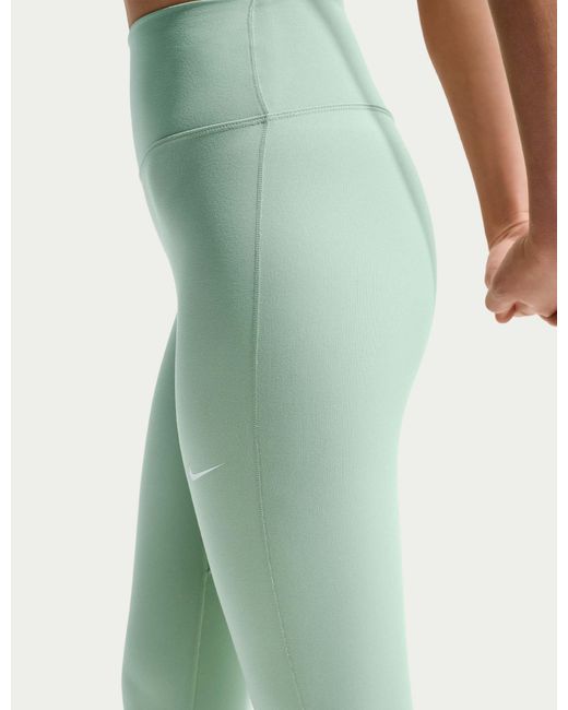 Nike Green Women's One High Waisted 7/8 leggings