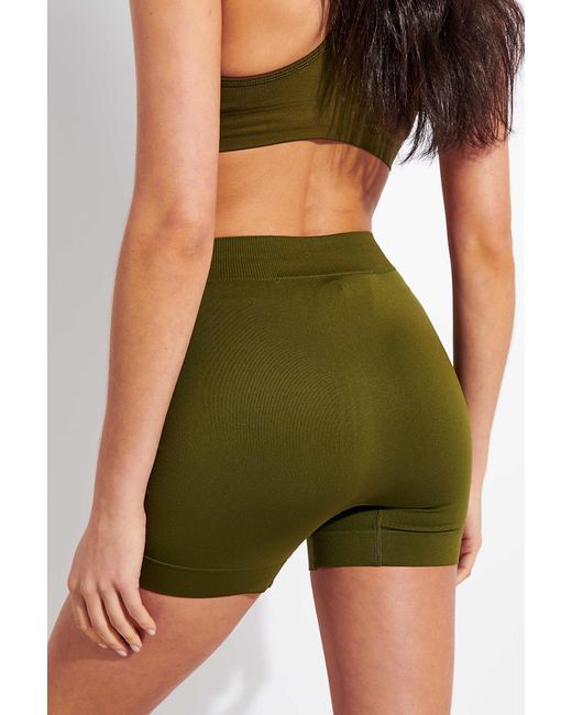 organic basics yoga shorts