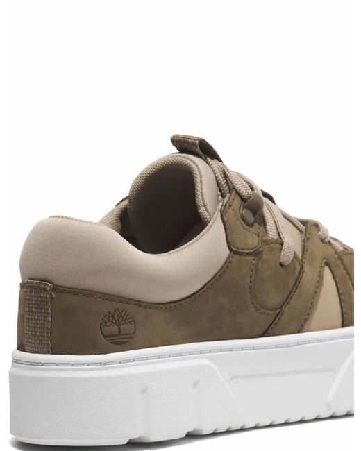 Timberland Green Laurel Court Lace-up Low Trainer