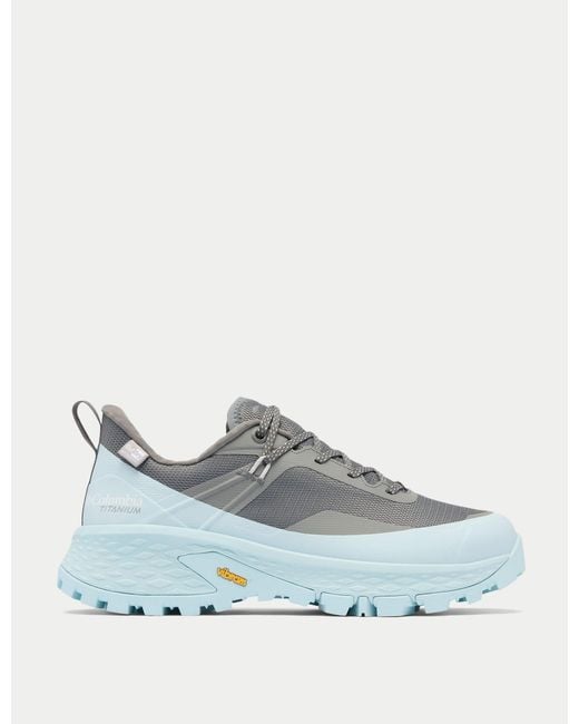 Columbia Blue Women's Tellurix Titanium Outdry Hiking Shoe