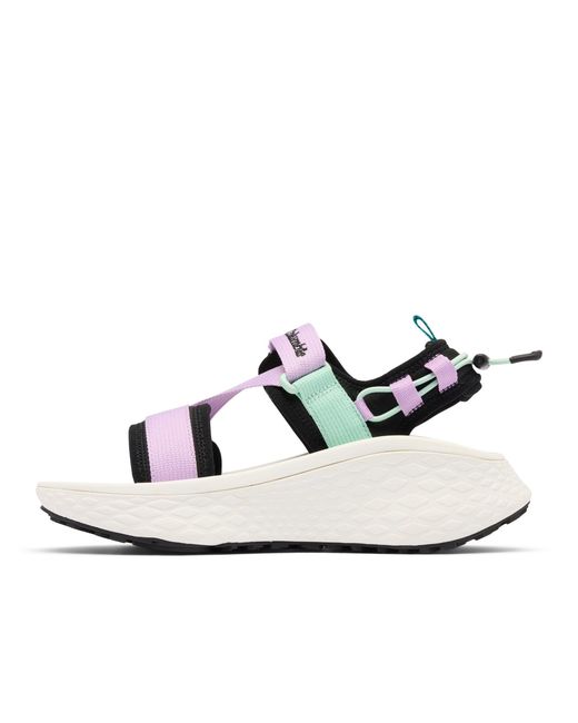 Columbia White Women's Konos Elevate Strap Sandal