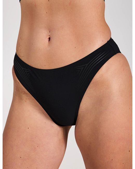 Adidas Black Women's Lanelux Y-back Bikini
