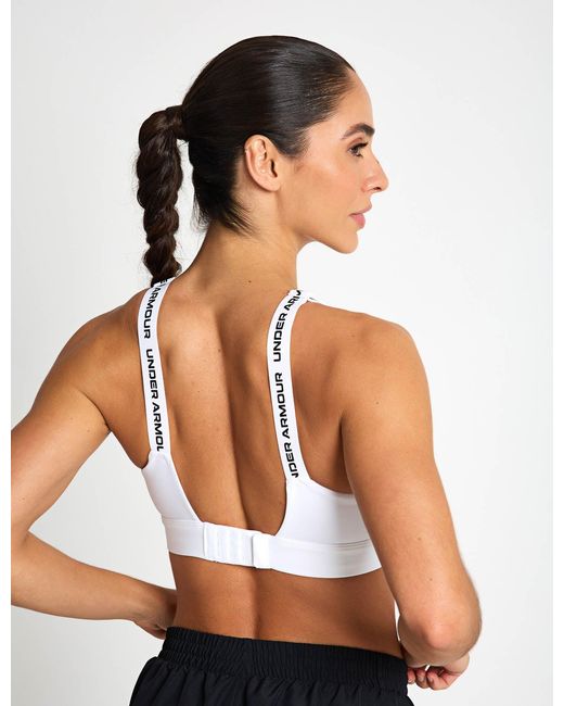 Under Armour White Women's Infinity 2.0 High Support Sports Bra