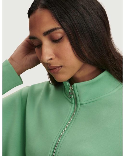 Varley Green Women's Mavis Mock Neck Sweat
