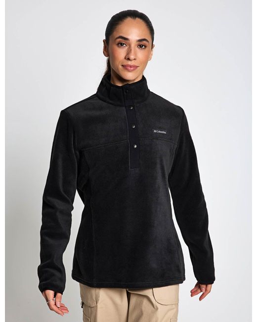 Columbia Blue Women's Benton Springs Half Snap Pullover