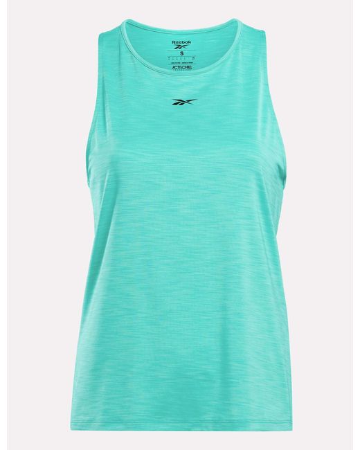 Reebok Blue Chill Athletic Tank Top