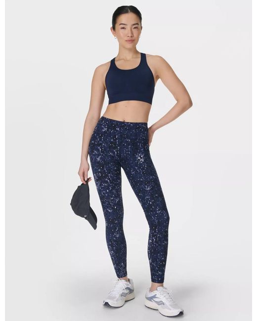 Sweaty Betty Blue Women's Stamina Seamless Sports Bra