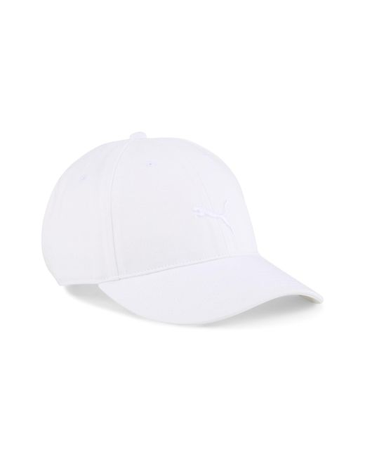 PUMA White Women's Premium Essentials Classic Baseball Cap