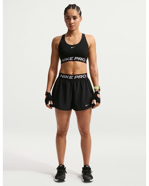 Nike Black Women's Pro 365 Light Support Sports Bra