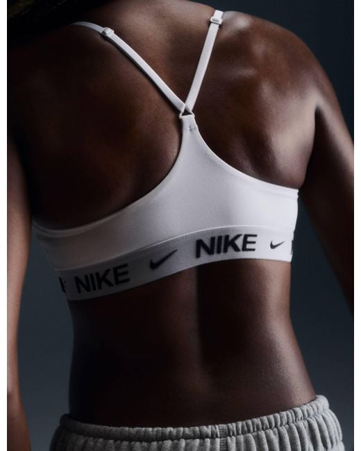 Nike Blue Women's Indy Light Support Sports Bra