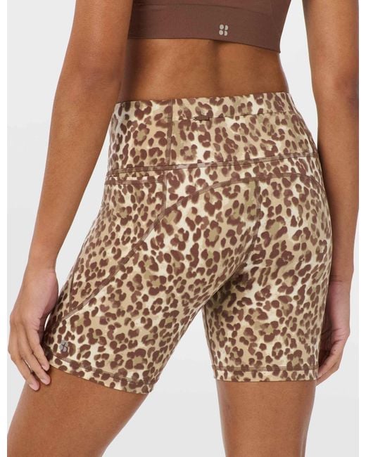 Sweaty Betty Brown Women's Power 6" Cycling Shorts