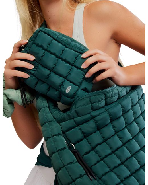 Fp Movement Green Women's Quilted Mini Case